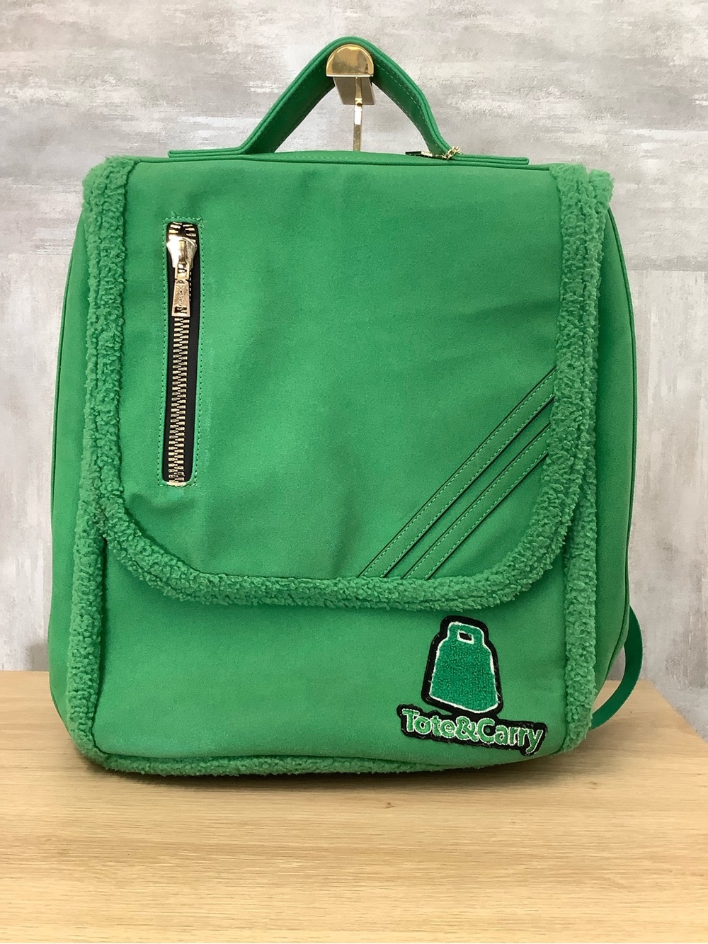 Tod's Green Tote & Carry Backpack
